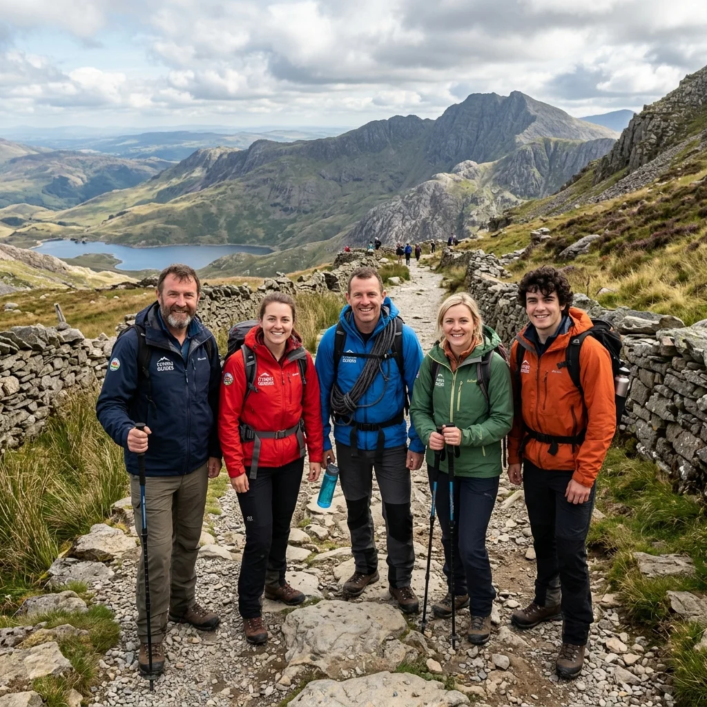 Explore Wales Mountain Guides Team